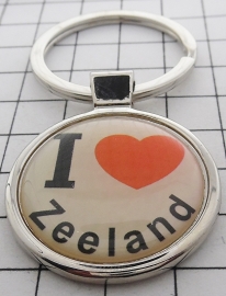 SLE_ZE1.001  Sleutelhanger I love Zeeland