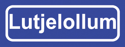 Koelkastmagneet plaatsnaambord Lutjelollum
