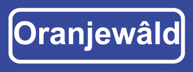 Koelkastmagneet plaatsnaambord Oranjewâld