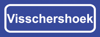 Koelkastmagneet plaatsnaambord Visschershoek