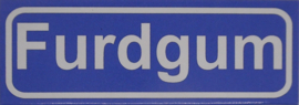 Koelkastmagneet plaatsnaambord Furdgum
