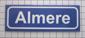 koelkastmagneet plaatsnaambord Almere P_FL1.0001