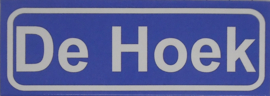 Koelkastmagneet plaatsnaambord De Hoek
