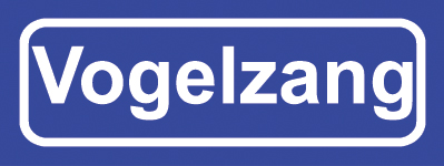 Koelkastmagneet plaatsnaambord Vogelzang
