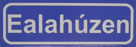 Koelkastmagneet plaatsnaambord Ealahuzen