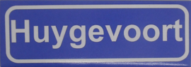 Koelkastmagneet plaatsnaambord Huygevoort
