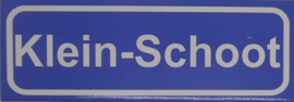 Koelkastmagneet plaatsnaambord Klein-Schoot