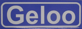 Koelkastmagneet plaatsnaambord Geloo