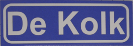 Koelkastmagneet plaatsnaambord De Kolk