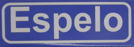 Koelkastmagneet plaatsnaambord Espelo