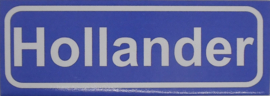 Koelkastmagneet plaatsnaambord Hollander