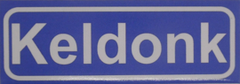 Koelkastmagneet plaatsnaambord Keldonk