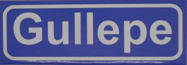Koelkastmagneet plaatsnaambord Gullepe