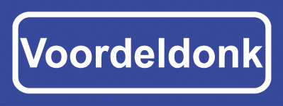 Koelkastmagneet plaatsnaambord Voordeldonk