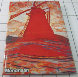 koelkastmagneet molen Piet Mondriaan 20.262