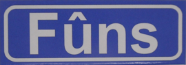 Koelkastmagneet plaatsnaambord Fûns