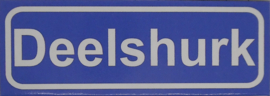 Koelkastmagneet plaatsnaambord Deelshurk