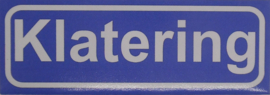 Koelkastmagneet plaatsnaambord Klatering
