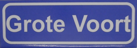 Koelkastmagneet plaatsnaambord Grote Voort