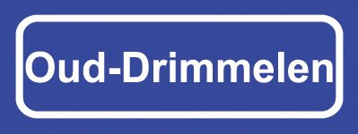 Koelkastmagneet plaatsnaambord Oud-Drimmelen