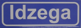 Koelkastmagneet plaatsnaambord Idzega