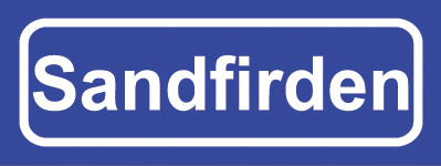 Koelkastmagneet plaatsnaambord Sandfirden