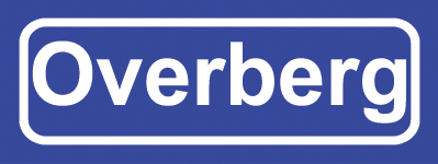 Koelkastmagneet plaatsnaambord Overberg