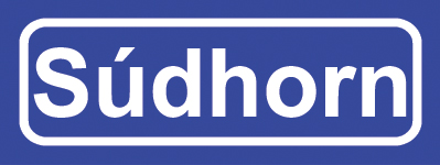 Koelkastmagneet plaatsnaambord Sudhorn