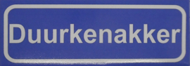 Koelkastmagneet plaatsnaambord Duurkenakker