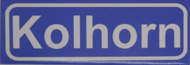 Koelkastmagneet plaatsnaambord Kolhorn