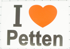 koelkastmagneet I love Petten N_NH20.001