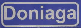 Koelkastmagneet plaatsnaambord Doniaga