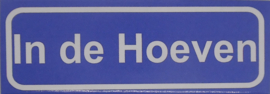 Koelkastmagneet plaatsnaambord In de Hoeven