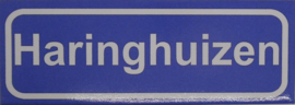 Koelkastmagneet plaatsnaambord Haringhuizen