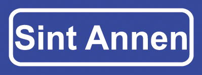 Koelkastmagneet plaatsnaambord Sint Annen