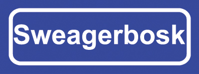 Koelkastmagneet plaatsnaambord Sweagerbosk
