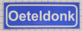 koelkastmagneet plaatsnaambord Oeteldonk P_NB3.0004