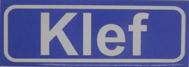 Koelkastmagneet plaatsnaambord Klef