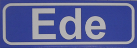 Koelkastmagneet plaatsnaambord Ede