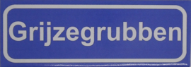 Koelkastmagneet plaatsnaambord Grijzegrubben