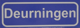 Koelkastmagneet plaatsnaambord Deurningen