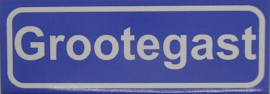 Koelkastmagneet plaatsnaambord Grootegast