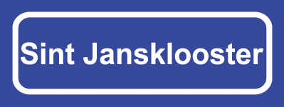 Koelkastmagneet plaatsnaambord Sint Jansklooster