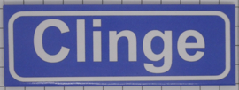Koelkastmagneet plaatsnaambord Clinge