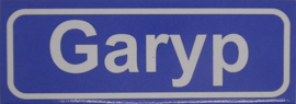 Koelkastmagneet plaatsnaambord Garyp