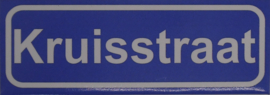 Koelkastmagneet plaatsnaambord Kruisstraat