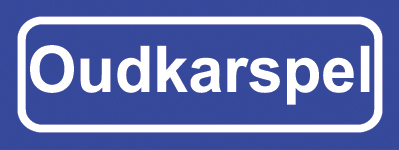 Koelkastmagneet plaatsnaambord Oudkarspel