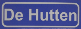 Koelkastmagneet plaatsnaambord De Hutten