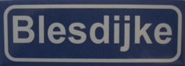 Koelkastmagneet plaatsnaambord Blesdijke