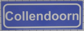Koelkastmagneet plaatsnaambord Collendoorn